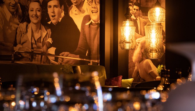 Drankje in een bar